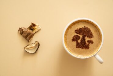 café aux champignons
