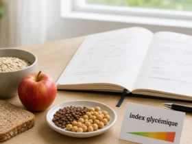 Aliments courants et carnet de notes pour comprendre l’index glycémique