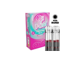 Boite de recharges de pods Oh My Pod et deux pods, gamme de cigarette electronique OMP